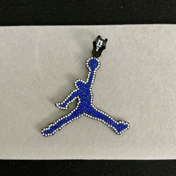 Mens Blue Jordan Pendant-New *One Left* - Picture 1 of 4